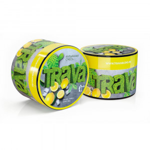 Бестабачная смесь для кальяна "Trava" Кактус, лимон, мята, лед 40 гр.